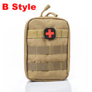 Kits de primeros auxilios tácticos Molle, bolsa médica de emergencia al aire libre, ejército, caza, coche, emergencia, Camping, herramienta de supervivencia, bolsa militar EDC