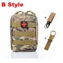 Kits de primeros auxilios tácticos Molle, bolsa médica de emergencia al aire libre, ejército, caza, coche, emergencia, Camping, herramienta de supervivencia, bolsa militar EDC