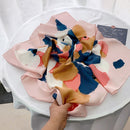 2022 Sommer Luxusmarke Seidenschal Platz Frauen Tücher Und Wraps Mode Büro Kleines Haar Hals Hijabs Foulard Schals 70*70cm