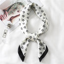 2022 Sommer Luxusmarke Seidenschal Platz Frauen Tücher Und Wraps Mode Büro Kleines Haar Hals Hijabs Foulard Schals 70*70cm