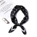 2022 Sommer Luxusmarke Seidenschal Platz Frauen Tücher Und Wraps Mode Büro Kleines Haar Hals Hijabs Foulard Schals 70*70cm