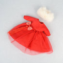 6 zoll bjd puppe kleidung für puppen 16 cm spielzeug hochzeitskleid frühling sommer herbst winter saison kleidung anzug pelze für mädchen 15 cm