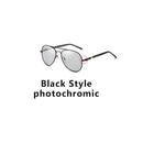 Photochrome Sonnenbrille Herren Polarisierte Fahren Chamäleon Brille Herren Farbwechsel Sonnenbrille Tag Nachtsicht Fahrerbrille
