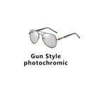 Photochrome Sonnenbrille Herren Polarisierte Fahren Chamäleon Brille Herren Farbwechsel Sonnenbrille Tag Nachtsicht Fahrerbrille