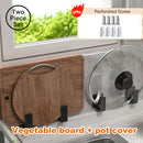 Joybos Küchen-Organizer Spices Aluminium-Multifunktions-Küchenregal-Lagerregal Wandmontierter Küchen-Organizer für Gewürze