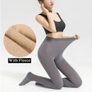 DOIAESKV Frauen Strumpfhosen Plus Größe 120D Herbst Warme Winter Fleece Strumpfhosen Hohe Taille Weibliche Dehnbare Dünne Dünne Dicke Strumpfhosen