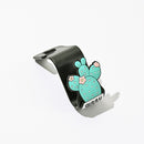 1 STÜCKE Kreative Cartoon Autositz Aufhänger Haken Auto Zubehör Halter Haken Maskenhalter Platzsparende Auto Organizer Ständer Taschenhalter