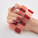 Vier Arten von Nagelaufklebern, modische Nagelfolien, selbstklebend, Maniküre, Dekoration, Nagelstreifen, Nagelaufkleber-Set, Nagelkunst