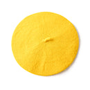 Damen Wollmützen im französischen Künstlerstil, warme Wintermütze, Retro, einfarbig, elegante Dame, alle passenden Herbstmützen