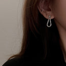 2022 Trend Funkelnde Silber Farbe Halsband Halskette für Frauen Elegante Schlüsselbein Kette Halskette Party Hochzeit Kragen Schmuck Geschenke