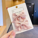 2022 Neue Schleife Kopfbedeckungen Nette Süße Kleine Mädchen Haarschmuck Sommer Mädchen Net Rot Clips Baby Haarnadeln Kinder Haarspangen Geschenke