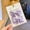 2022 Neue Schleife Kopfbedeckungen Nette Süße Kleine Mädchen Haarschmuck Sommer Mädchen Net Rot Clips Baby Haarnadeln Kinder Haarspangen Geschenke