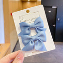 2022 Neue Schleife Kopfbedeckungen Nette Süße Kleine Mädchen Haarschmuck Sommer Mädchen Net Rot Clips Baby Haarnadeln Kinder Haarspangen Geschenke