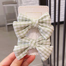 2022 Neue Schleife Kopfbedeckungen Nette Süße Kleine Mädchen Haarschmuck Sommer Mädchen Net Rot Clips Baby Haarnadeln Kinder Haarspangen Geschenke