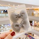 2022 Neue Schleife Kopfbedeckungen Nette Süße Kleine Mädchen Haarschmuck Sommer Mädchen Net Rot Clips Baby Haarnadeln Kinder Haarspangen Geschenke