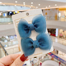 2022 Neue Schleife Kopfbedeckungen Nette Süße Kleine Mädchen Haarschmuck Sommer Mädchen Net Rot Clips Baby Haarnadeln Kinder Haarspangen Geschenke