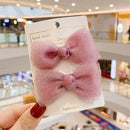 2022 Neue Schleife Kopfbedeckungen Nette Süße Kleine Mädchen Haarschmuck Sommer Mädchen Net Rot Clips Baby Haarnadeln Kinder Haarspangen Geschenke