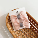 2022 Neue Schleife Kopfbedeckungen Nette Süße Kleine Mädchen Haarschmuck Sommer Mädchen Net Rot Clips Baby Haarnadeln Kinder Haarspangen Geschenke