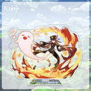 Genshin Impact Action Figures Acrylic Stand Model Genshin Raiden Shogun Kokomi DIY Desk Decor Standing Sign Collection Ornament