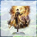 Genshin Impact Action Figures Acrylic Stand Model Genshin Raiden Shogun Kokomi DIY Desk Decor Standing Sign Collection Ornament