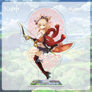 Genshin Impact Action Figures Acrylic Stand Model Genshin Raiden Shogun Kokomi DIY Desk Decor Standing Sign Collection Ornament