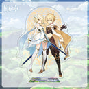 Genshin Impact Action Figures Acrylic Stand Model Genshin Raiden Shogun Kokomi DIY Desk Decor Standing Sign Collection Ornament