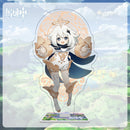 Genshin Impact Action Figures Acrylic Stand Model Genshin Raiden Shogun Kokomi DIY Desk Decor Standing Sign Collection Ornament