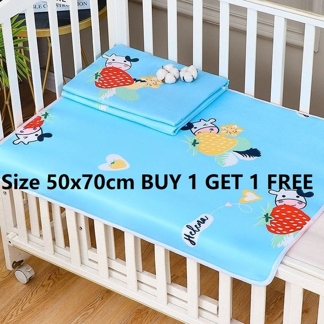 120x70cm Newborn Baby Portable Waterproof Changing Mat Infants Toddler Sheet Changing Mattress Disposable Diaper Night Nappy Pad