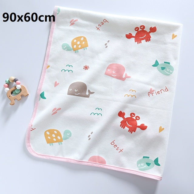 120x70cm bebé recién nacido portátil impermeable cambiador niños pequeños sábana cambiador colchón pañal desechable almohadilla de pañal de noche