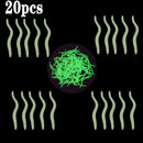 20 STÜCKE-100 stücke Lebensechte Roter Wurm Weicher Köder Regenwurm Sommer Angeln Silikon Künstliche Köder Fischige Garnelen Zusatz Bass Karpfen