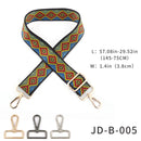 Handtaschengurte für Crossbody Verstellbares Taschenzubehör Gürtel für Taschenzubehör Handtaschengürtel Breite Nylon-Umhängetaschengurte