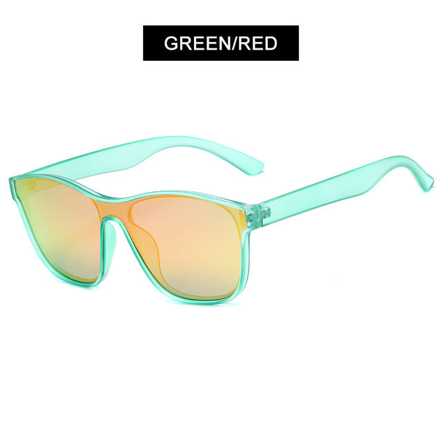 HOOBAN 2021 nuevas gafas de sol polarizadas cuadradas para hombre y mujer, gafas de sol cuadradas a la moda para hombre, diseño de marca, lentes de una pieza, gafas UV400