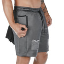 2022 Sommer Laufhose Herren 2 in 1 Sport Jogging Fitness Shorts Training Quick Dry Herren Gym Herren Shorts Sport Gym Kurze Hose