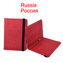 Elastisches Band Leder Reisepasshülle RFID-Blockierung für Karten Reisepasshülle Brieftasche Dokumenten-Organizer Fall Männer Frauen