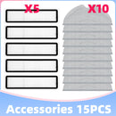 Xiaomi Dreame Bot L10 Pro D9 TROUVER LDS Finder Roboter-Staubsauger Teile Hauptseitenbürste Hepa-Filter Wischtücher ersetzen