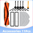 Xiaomi Dreame Bot L10 Pro D9 TROUVER LDS Finder Roboter-Staubsauger Teile Hauptseitenbürste Hepa-Filter Wischtücher ersetzen