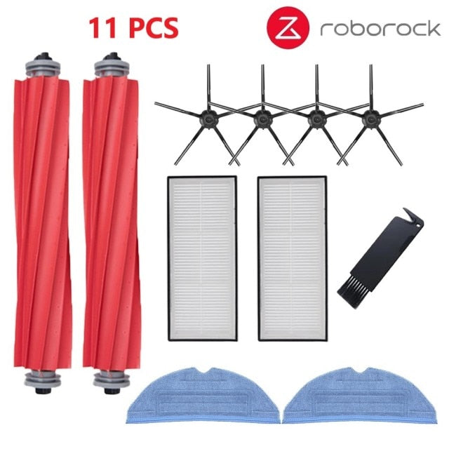 Roborock S7 S70 S7Max T7S T7S Plus cepillo principal filtro Hepa mopa almohadilla repuestos aspiradora Accesorios