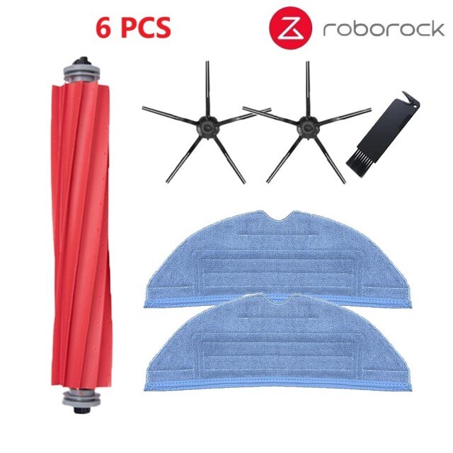 Roborock S7 S70 S7Max T7S T7S Plus cepillo principal filtro Hepa mopa almohadilla repuestos aspiradora Accesorios