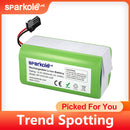 Sparkole 14,4 V 2600 mAh Ersatzakku für Deebot N79S N79 DN622 Robovac 11 11S 11S Max Conga Excellent 990 1090 Tesvor X500