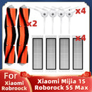 Xiaomi Mijia 1 / 1S SDJQR01RR SDJQR02RR SDJQR03RR Roborock S5 Max S6 MaxV Ersatzteile Hauptseitenbürste Hepa-Filterbürstenabdeckung