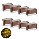 Solar Led Licht Outdoor Garten Solarleuchten Wasserdichte Solar Power Garten Licht Lampe Dekoration für Terrasse Treppe Gartenzaun