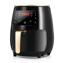 1400 W 4,5 l Luftfritteuse Ölfreier Gesundheits-Fritteusenkocher 110 V / 220 V Multifunktions-Smart-Touch-LCD-Fritteuse Airfryer Pommes Frites Pizza-Fritteuse