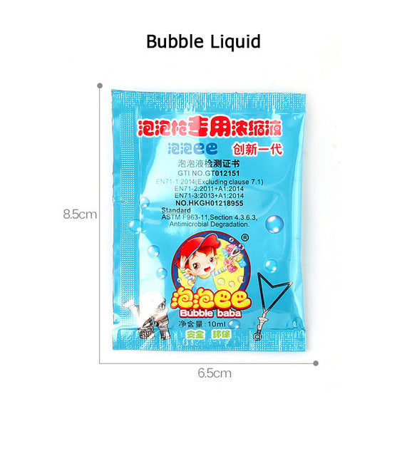 Hot Sales Electric Bubble Gun Gatlin Bubble Gun Machine Soap Bubbles  Magic Bubble for Bathroom  Outdoor Toys For Children