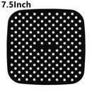 Air Fryer Liner Air Fryer Mat Antihaft-Silikon-Fritteusenkorb in Lebensmittelqualität für 7,5 ~ 9 Zoll Air Fryer Steamer Air Fryer Paper