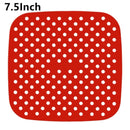 Air Fryer Liner Air Fryer Mat Antihaft-Silikon-Fritteusenkorb in Lebensmittelqualität für 7,5 ~ 9 Zoll Air Fryer Steamer Air Fryer Paper