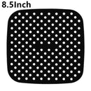 Air Fryer Liner Air Fryer Mat Antihaft-Silikon-Fritteusenkorb in Lebensmittelqualität für 7,5 ~ 9 Zoll Air Fryer Steamer Air Fryer Paper