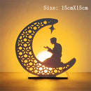 2022 LED 3D Eid Mubarak Dekor Ornament Licht Eid Kareem Ramadan Dekor für Zuhause Ramadan Mubarak Eid Al Adha islamische muslimische Party