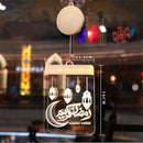 2022 LED 3D Eid Mubarak Dekor Ornament Licht Eid Kareem Ramadan Dekor für Zuhause Ramadan Mubarak Eid Al Adha islamische muslimische Party