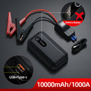 Baseus 20000mAh Auto Starthilfe Powerbank 2000A 1000A Auto Batterie Ladegerät Auto Notbooster Startgerät Starthilfe