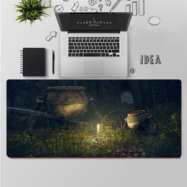 RUICHI Top Quality Game Elden Ring gamer play mats Mousepad table Rug PC Laptop Notebook Rubber Wholesale Mat